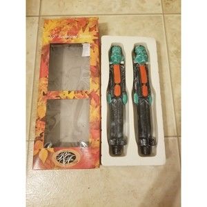 Robert Alan 10" sculpture tapers frankenstein Halloween candle sticks in...